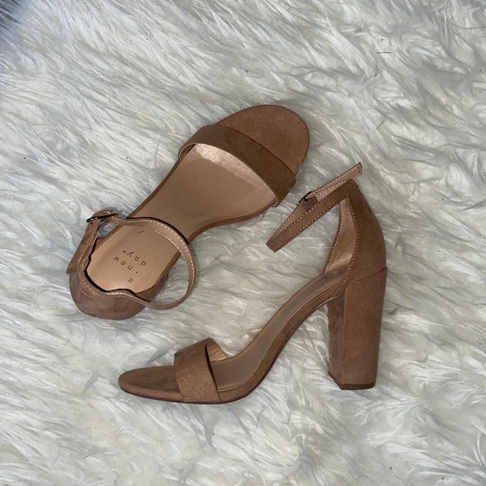 TARGET Tan Sandal Heels